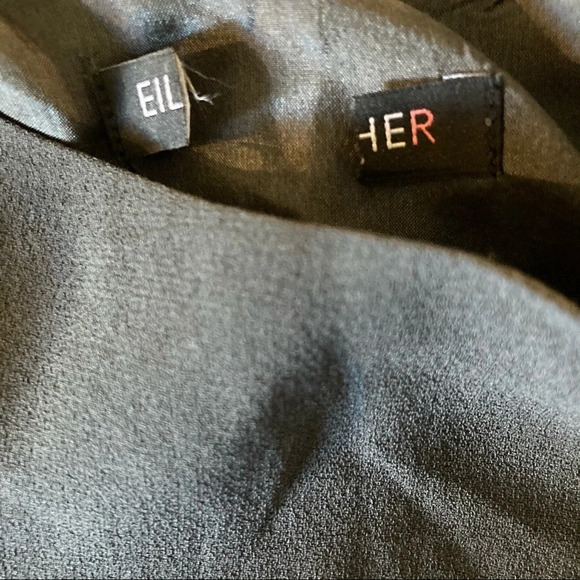 Eileen Fisher Silk Sleeveless Tank Top Gray Small - Picture 5 of 7